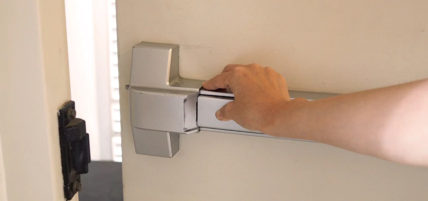 Roller Gate Panic Bar Installation in Madera Acres, California